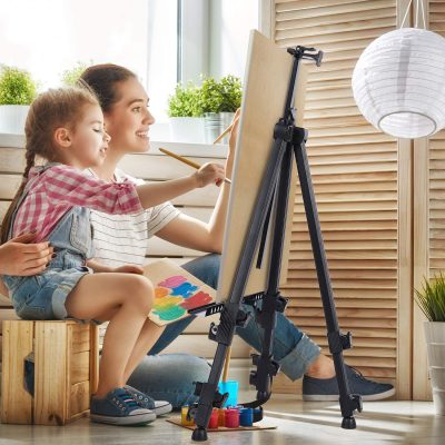 Aluminum easel