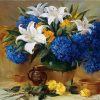 Peony Flower Flowers Paint By Numbers