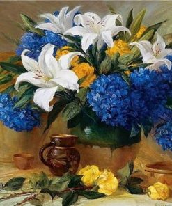 Peony Flower Flowers Paint By Numbers