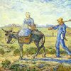 Going out to Work Van Gogh paint by numbers