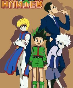 Hunter × Hunter paint by numbers