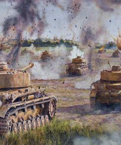 Panzer in War paint by numbers