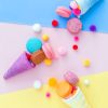 Ice Cream Cones paint by numbers