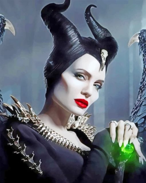 Maleficent Mistress of Evil Paint by numbers