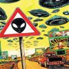 Aliens Road Paint by numbers