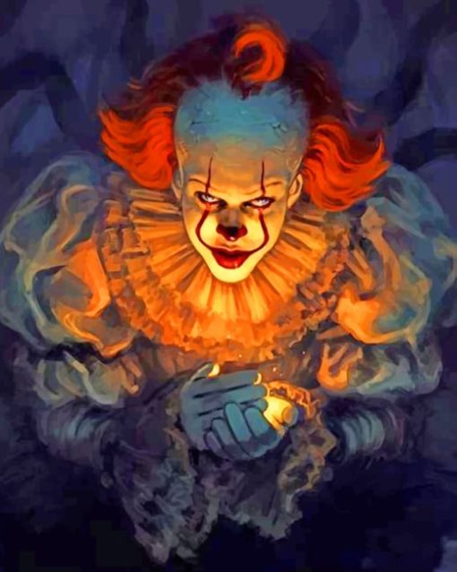 It Movie paint by numbers