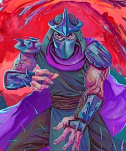 Super Shredder paint by number