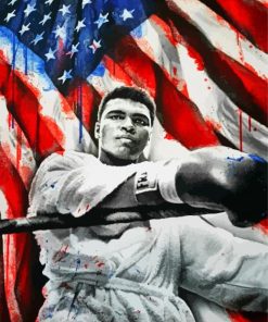 aesthetic-Muhammad-ali-paint-by-number