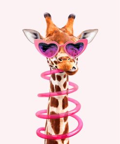 Stylish Giraffe Paint by numbers