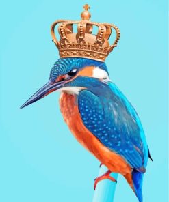 aesthetic-kingfisher-paint-by-numbers