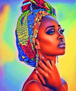 african-woman-paint-by-numbers