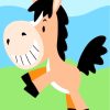 cute-horse-running-paint-by-numbers