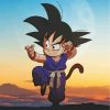 Goku Kid Paint by numbers