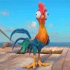 Hei Hei Moana Paint by numbers