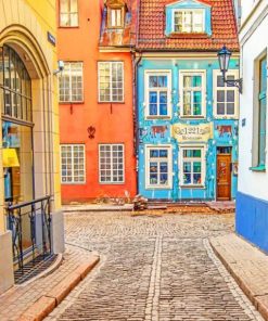 Old-town-of-Riga-Latvia-paint-by-number-510x639-1