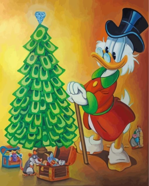 Scrooge-Mcduck-paint-by-numbers