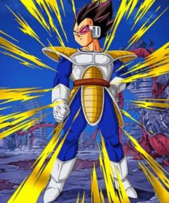 Vegeta Paint by numbers