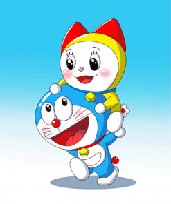 Dorami An Doraemon paint by numbers