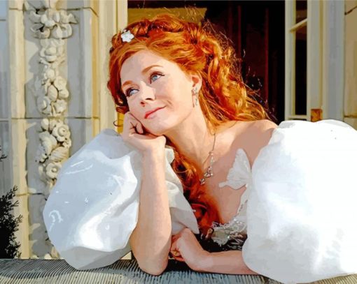 Enchanted Movie Character paint by numbers