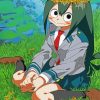 Froppy Tsuyu Asui Mha paint by numbers