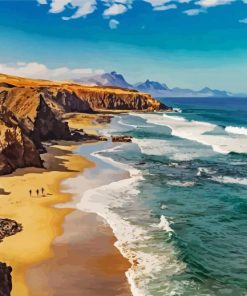 Fuerteventura paint by numbers