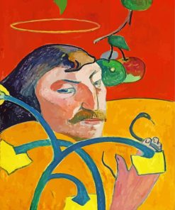 Self Portrait By Gauguin paint by numbers