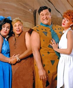 The Flintstones Movie paint by numbers