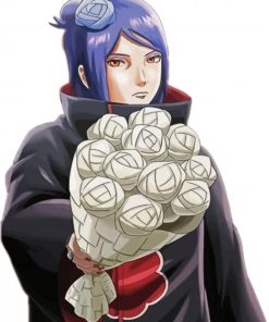 Konan Naruto Character paint by number