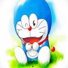 Cute Doraemon Anime paint by numbers