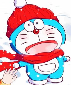 Doraemon paint by numbers