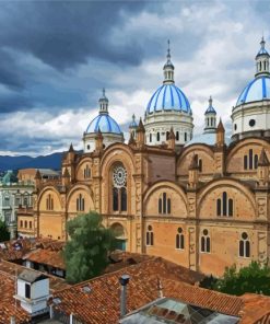 Ecuador Cathedral De La Inmaculada paint by numbers