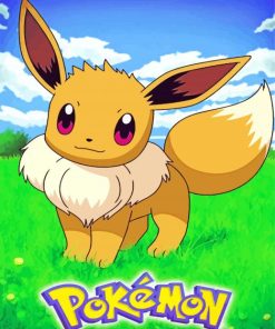 Eevee Pokemon paint by numbers