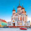 Estonia Alexander Nevskyy Cathedral paint by numbers