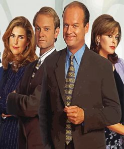 Frasier Characters paint by numbers