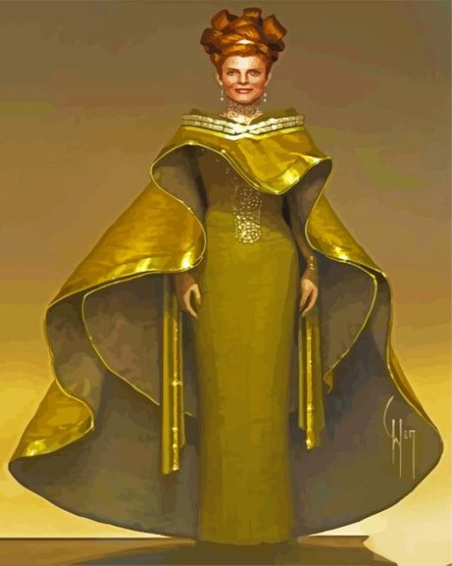 Marvel Frigga paint by numbers