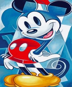 Mickey Mouse Disney paint by numbers