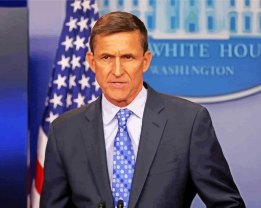 The American Michael Flynn paint by numbers