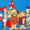 The Flintstones Characters paint by numbers