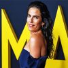 Actress Karla Souza paint by numbers