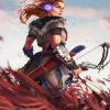 Aloy Horizon Zero Dawn Game paint by numbers