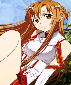 Asuna Character paint by numbers