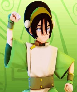 Avatar Toph Beifong paint by numbers