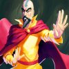 Avatar Tenzin Animation paint by numbers