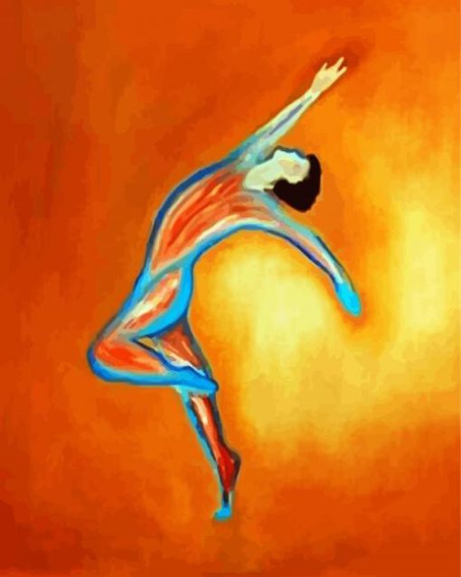 Ballerina Art paint by numbers