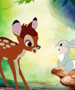 Bambi And The Thumper paint by numbers