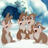 Bambi Thumper Bunnies paint by numbers