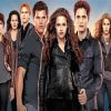 Bella With Twilight Characters paint by number