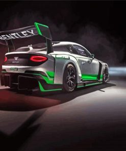 Bentley Racing Black Car paint by numbers