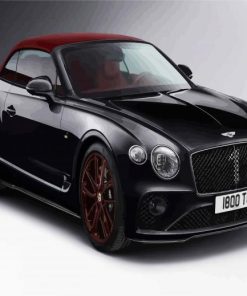 Black And Red Bentley paint by numbers