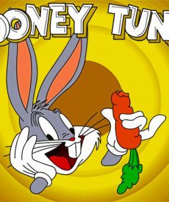 Bugs Bunny Looney Tunes paint by numbers